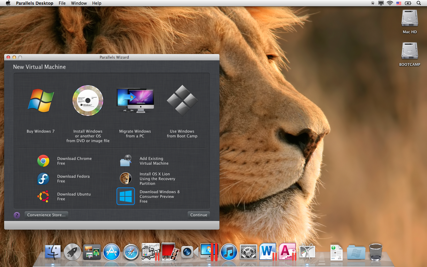 Mac os x desktop